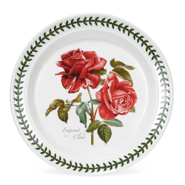 PORTMEIRION BOTANIC ROSES 21,5 CM PASTA TABAĞI 6 LI