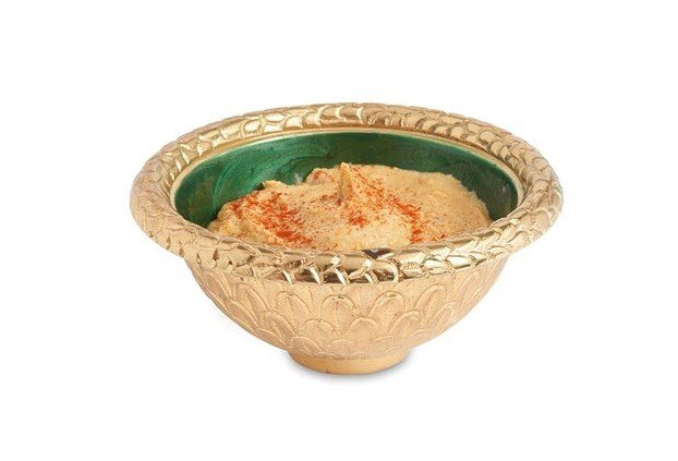 Julia Knight Florentine Yuvarlak Kase Gold Emereld 11 cm