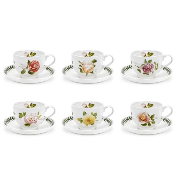 PORTMEIRION BOTANIC ROSES ÇAY FİNCANI 6 LI