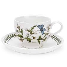 PORTMEIRION BOTANIC GARDEN ÇAY FİNCANI WHITE CAMPION 200ML