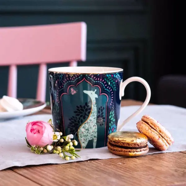 PORTMEIRION SARA MILLER INDIA KUPA GIRAFFE'S COURTYARD