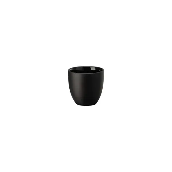 Rosenthal Lungo Fincan Çift Duvar Siyah The Cup+