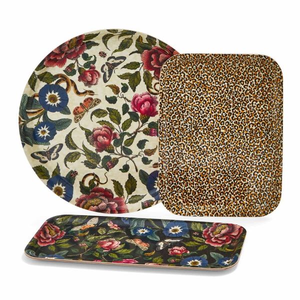 Spode Creatures of Curiosity Leopar Tepsi 27 × 20 cm