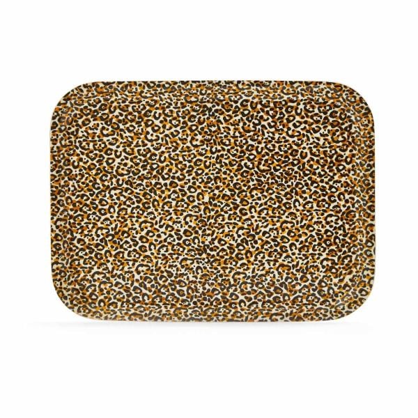 Spode Creatures of Curiosity Leopar Tepsi 27 × 20 cm