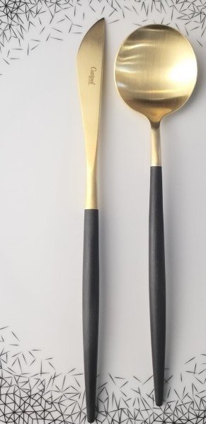 ''CUTIPOL GOA GOLD'' 6 KİŞİLİK 18 PARÇA ÇATAL BIÇAK TAKIMI