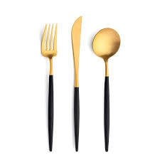 ''CUTIPOL GOA GOLD'' 6 KİŞİLİK 18 PARÇA ÇATAL BIÇAK TAKIMI