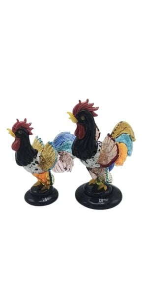 Murano No:6-Orta Boy Horoz h: 22 cm