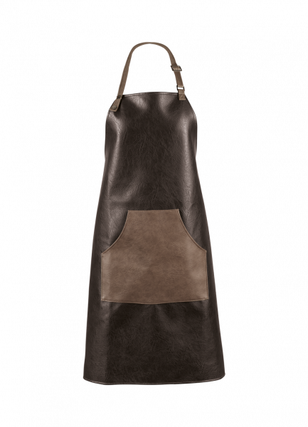 ASA Selection Vegan Deri Önlük Kahverengi 90 × 82 cm