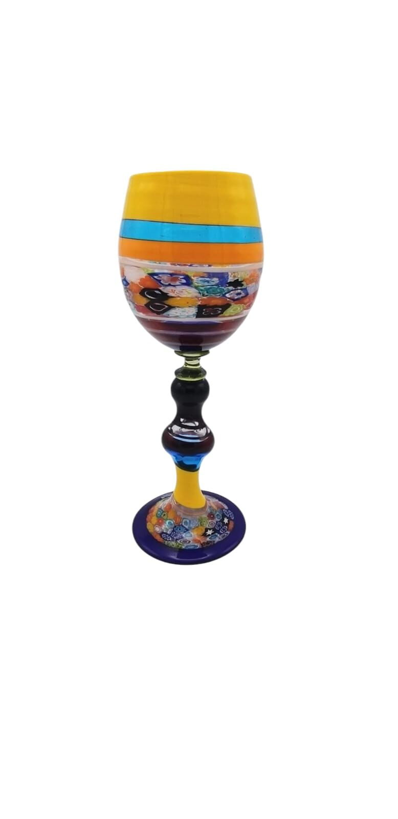 Murano No:47- Büyük Kadeh Sarı Ağızlı