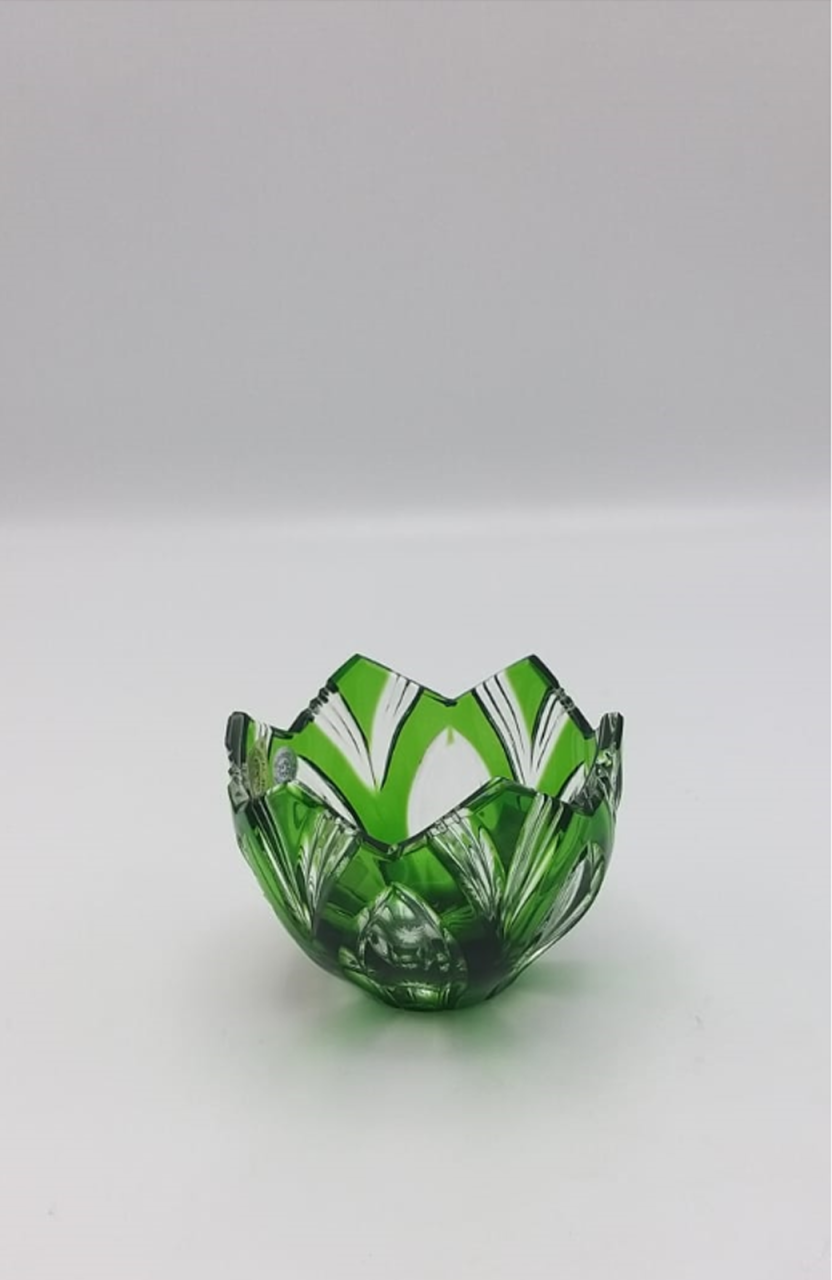 CAESAR KRİSTAL KASE YEŞİL  H:6CM