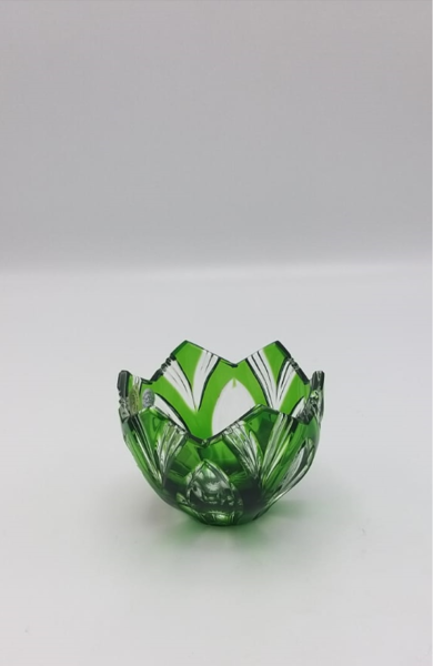 CAESAR KRİSTAL KASE YEŞİL  H:6CM