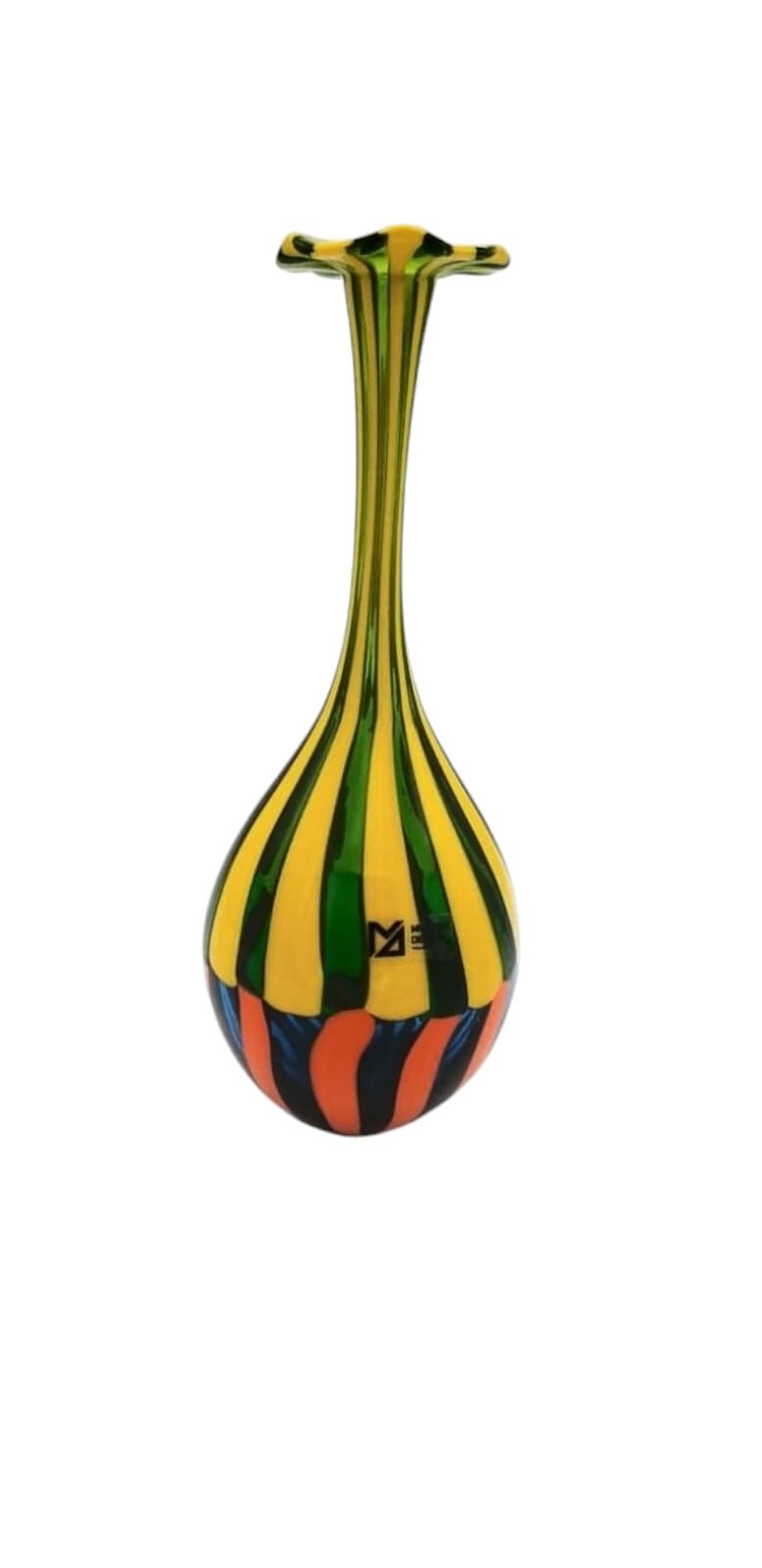 Murano No:15 -  Sarı Yeşil Mavi Turunculu Obje