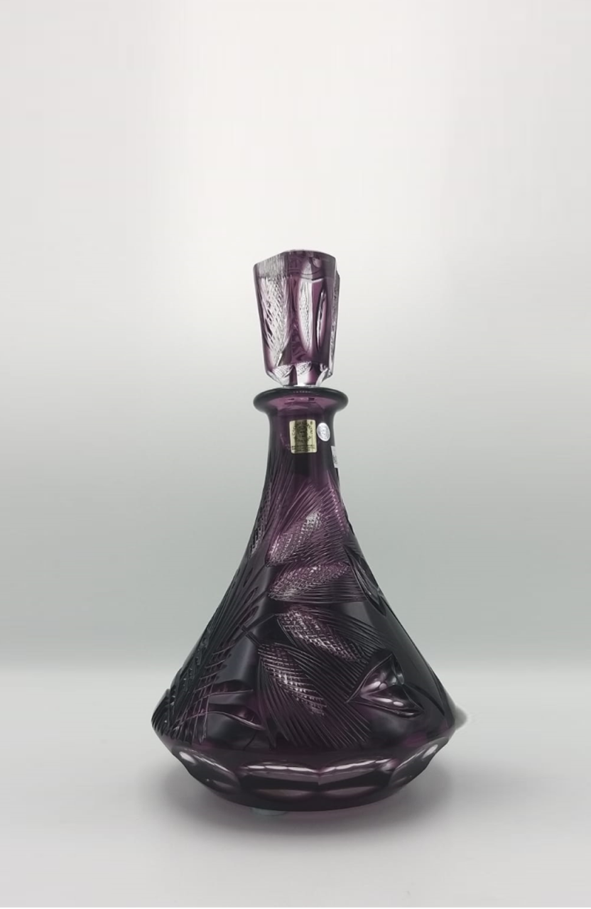 CAESAR KRİSTAL LİKÖR ŞİŞESİ AMETİST