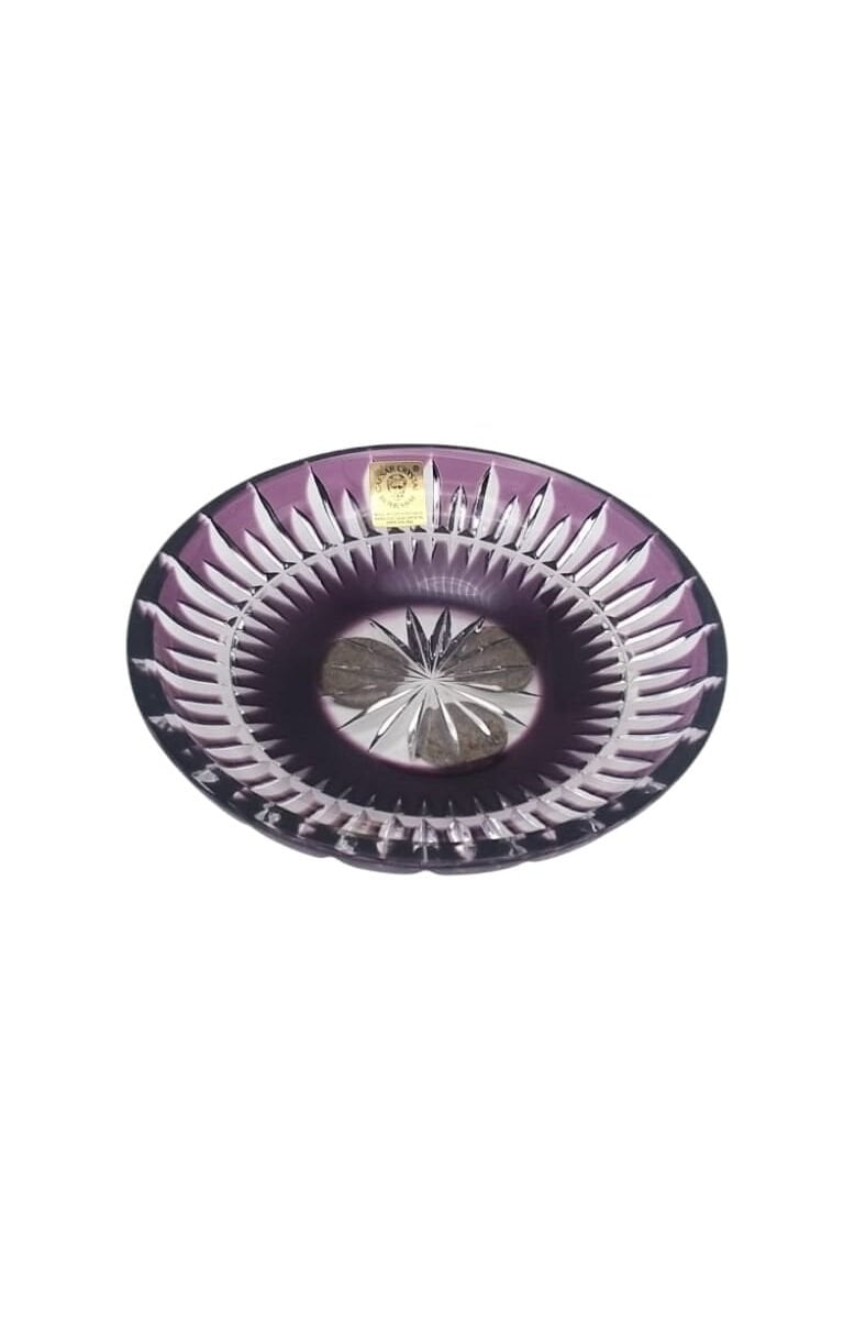 Caesar Kristal Tabak Ametist 12,5 cm