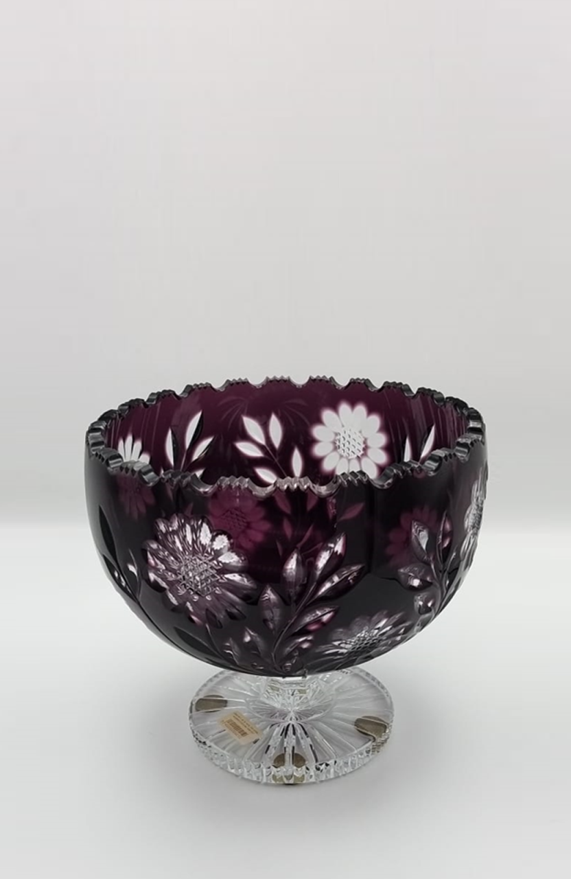 CAESAR KRİSTAL AYAKLI KASE AMETIST