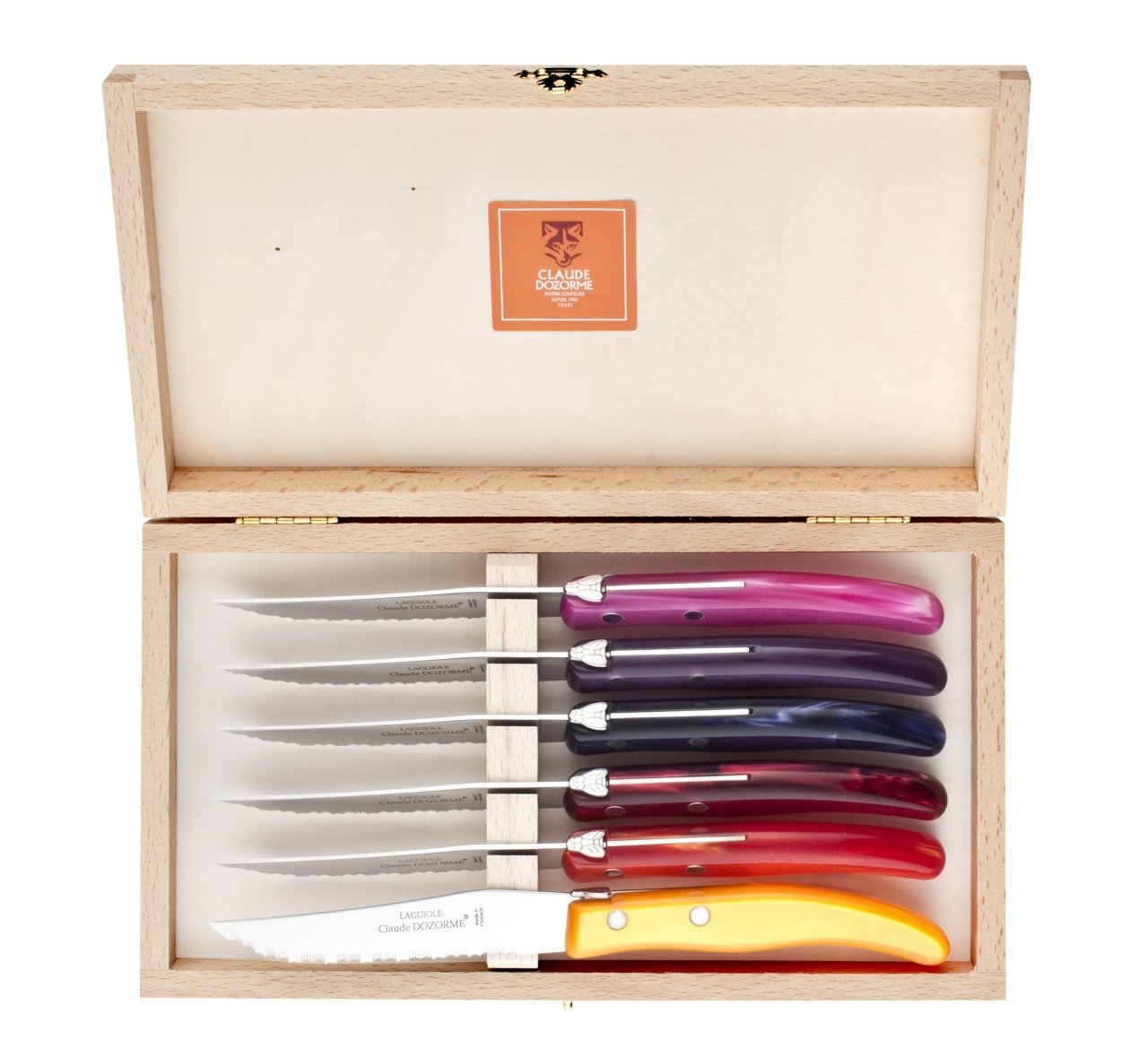 CLAUDE DOZORME BİFTEK BIÇAĞI 6 LI (H:22 CM)