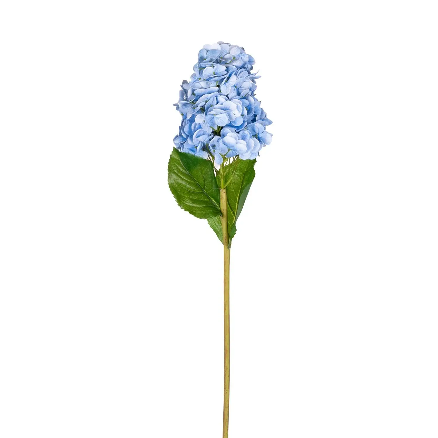 Yapay Ortanca Islak Dokulu  Mavi 70 cm