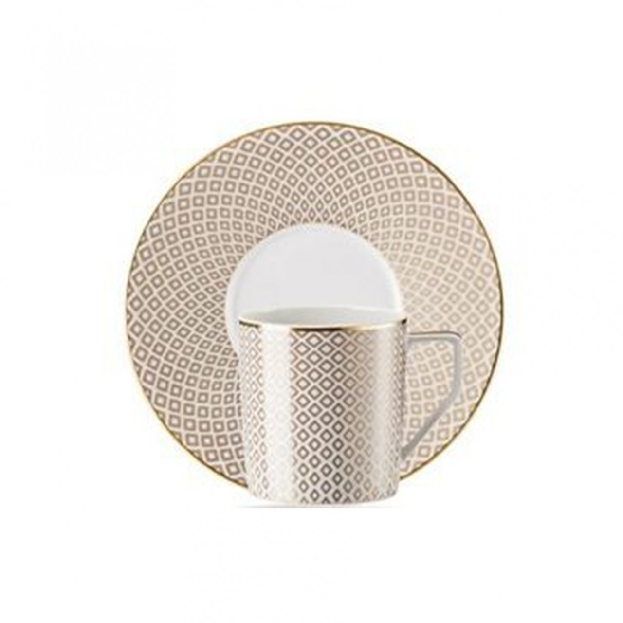 ROSHENTAL FRANCIS CARREAU BEİGE TÜRK KAHVE FINCANI