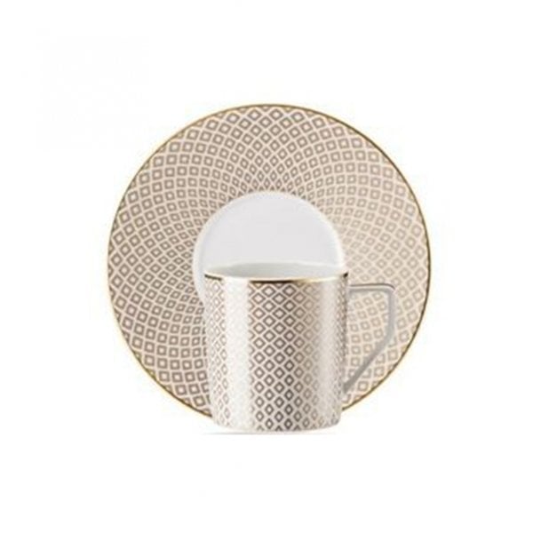 ROSHENTAL FRANCIS CARREAU BEİGE TÜRK KAHVE FINCANI