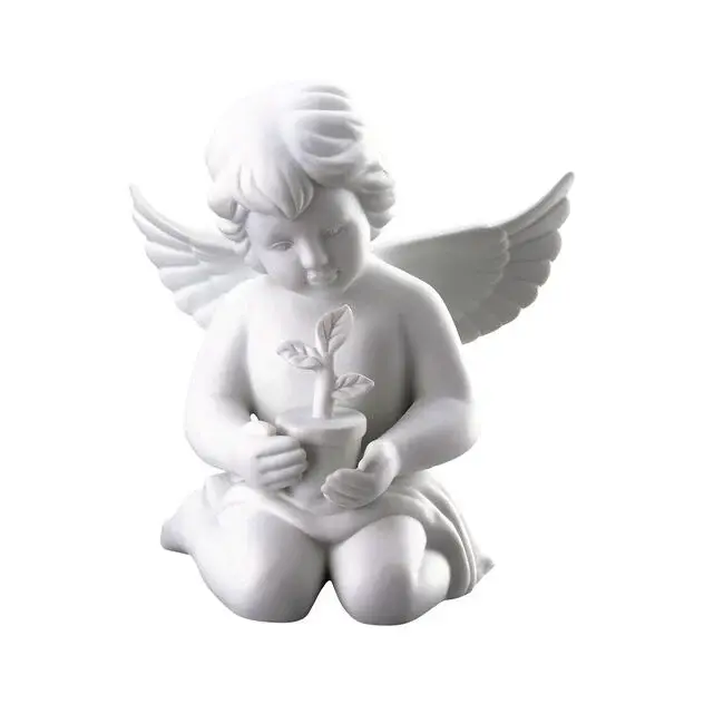 Rosenthal Angel with Flowerpot (Saksı çiçekli melek 14 cm.)
