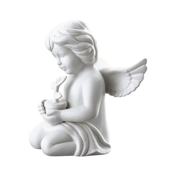 Rosenthal Angel with Flowerpot (Saksı çiçekli melek 14 cm.)