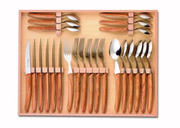 CLAUDE DOZORME 24 PARÇA ÇATAL BIÇAK TAKIMI OLIVE (ZEYTİN)