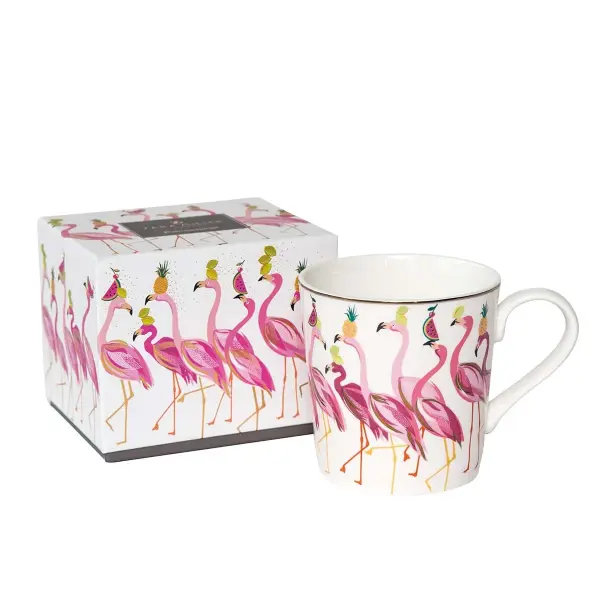 Portmeirion Sara Miller Fabulous Flamingo Kupa 340 ml