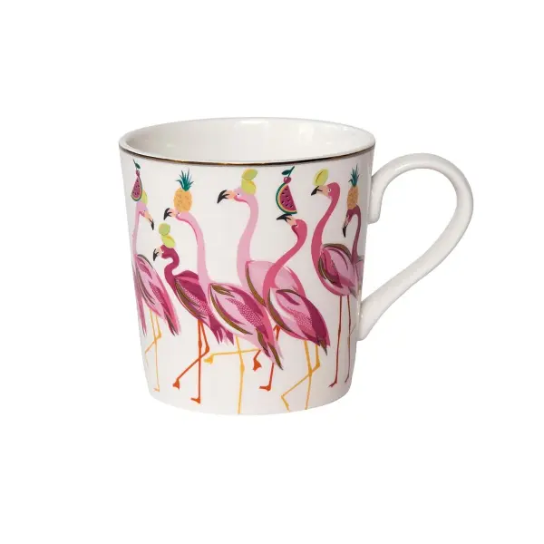 Portmeirion Sara Miller Fabulous Flamingo Kupa 340 ml