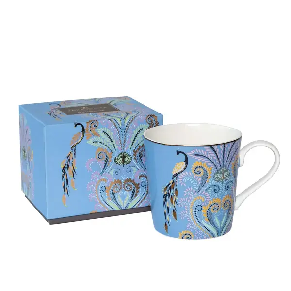 Portmeirion Sara Miller Peacock Feligree Kupa
