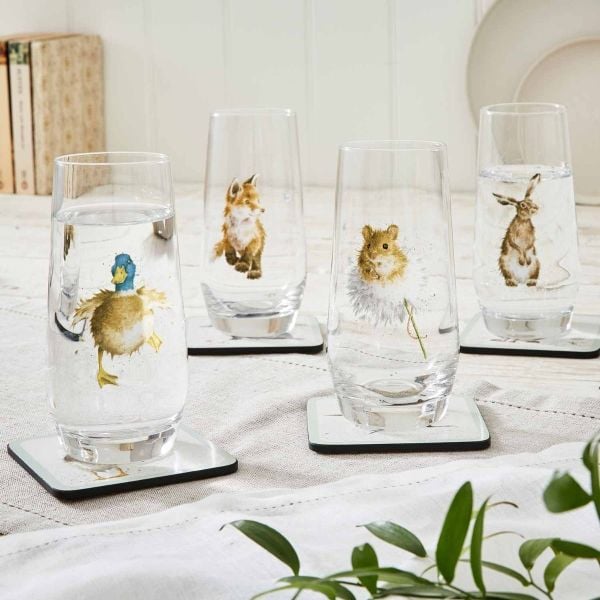 ROYAL WORCESTER WRENDALE UZUN BARDAK 4 LÜ