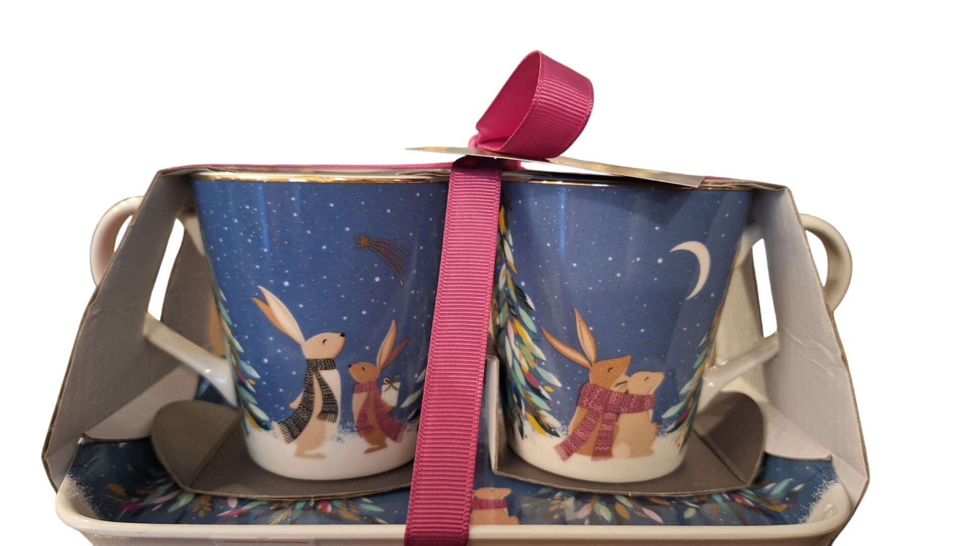 Portmeirion Sara Miller Woodland Tales Kupa & Tepsi