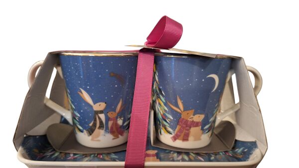 Portmeirion Sara Miller Woodland Tales Kupa & Tepsi