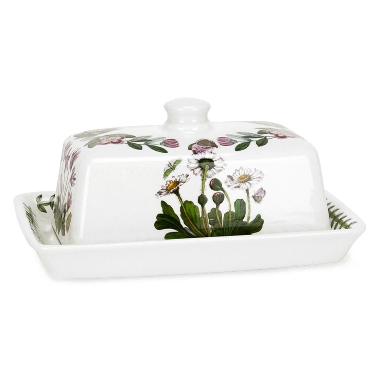 Portmeirion Botanic Garden Kapaklı Tereyağlık 18 × 13 cm