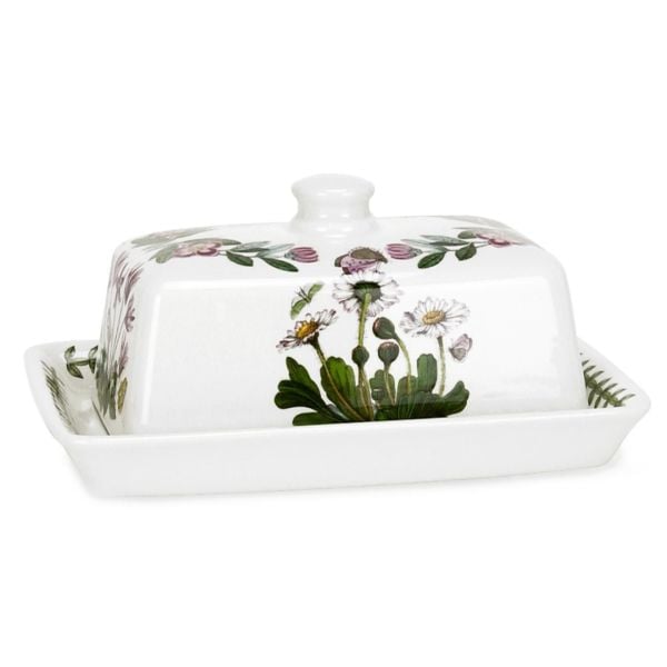 Portmeirion Botanic Garden Kapaklı Tereyağlık 18 × 13 cm