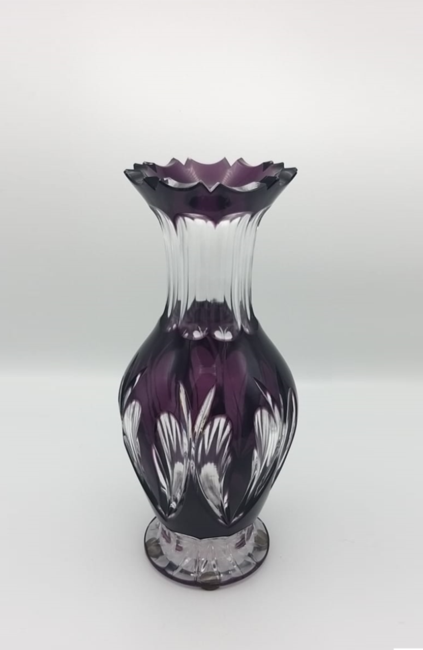 CAESAR KRİSTAL VAZO AMETİST