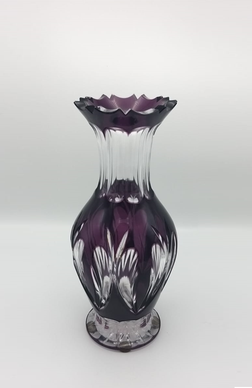 CAESAR KRİSTAL VAZO AMETİST