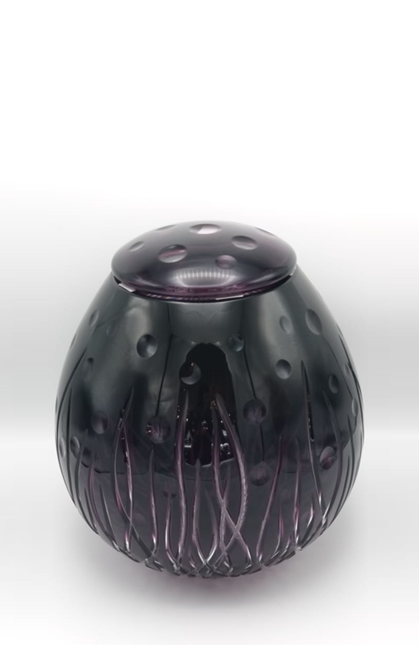 CAESAR KAPAKLI OBJE SU ALTI DESENİ AMETİST