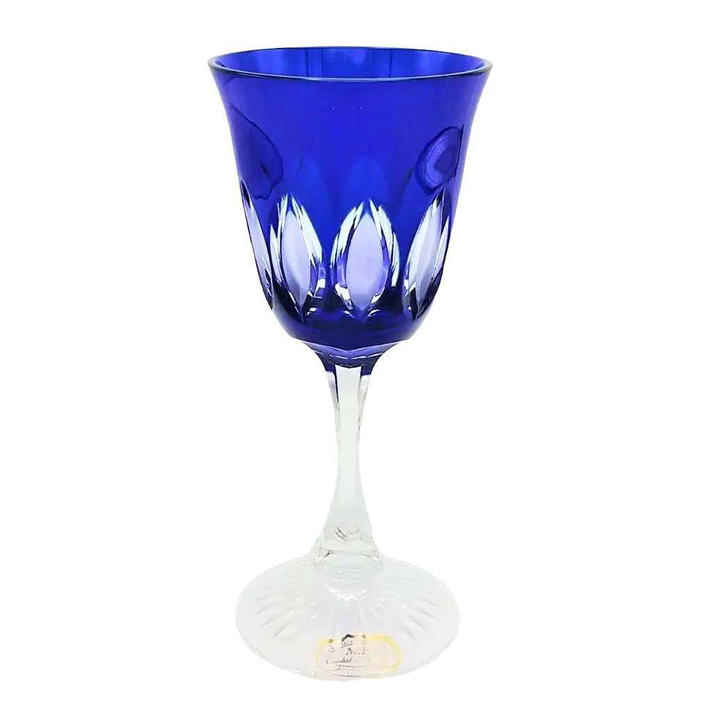 CRISTAL DE PARIS KADEH MAVİ 6 LI SET-14203/3-KADEH
