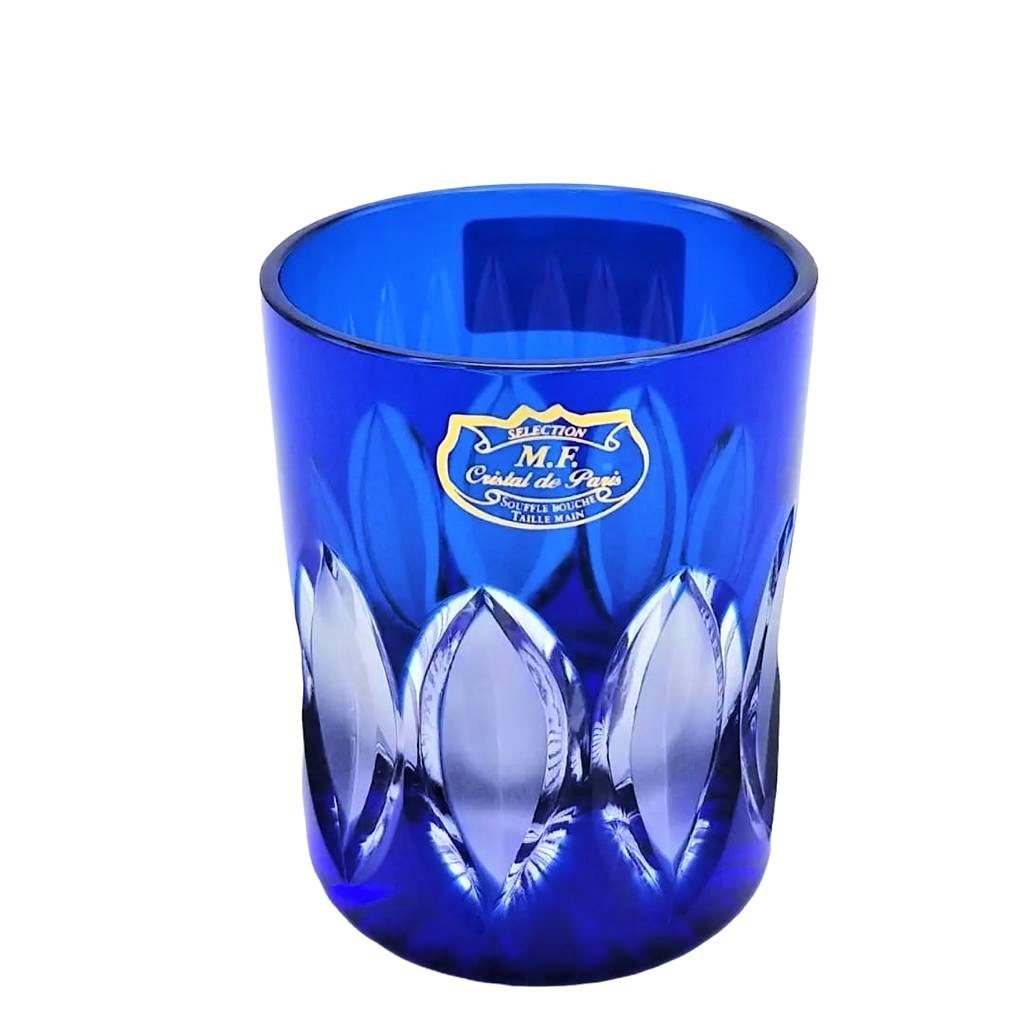 CRISTAL DE PARIS VİSKİ BARDAĞI MAVİ 6 LI SET-14203/20