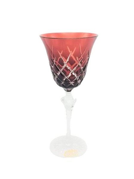 CRISTAL DE PARIS KADEH KIRMIZI 6 LI SET-2910/3