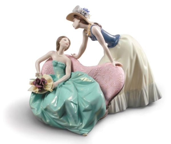 Lladro How Is the Party Going? Porselen Figür 23 cm
