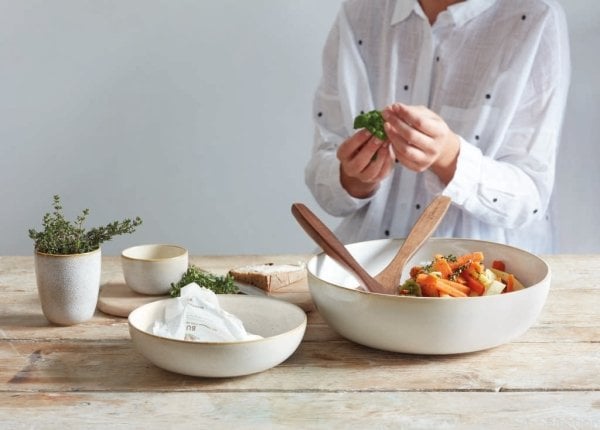 ASA SELECTION 12 KİŞİLİK 73 PARÇA KUM RENGİ YEMEK TAKIMI