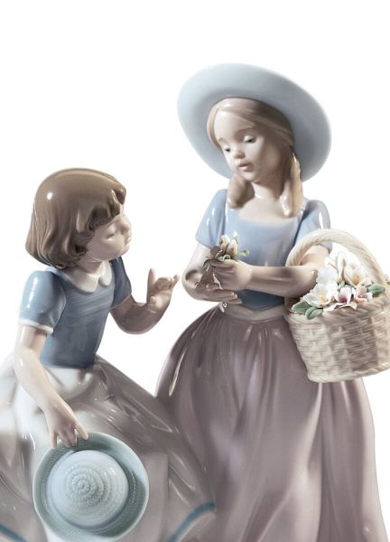 Lladro Girlfriends Porselen Figür 25 cm