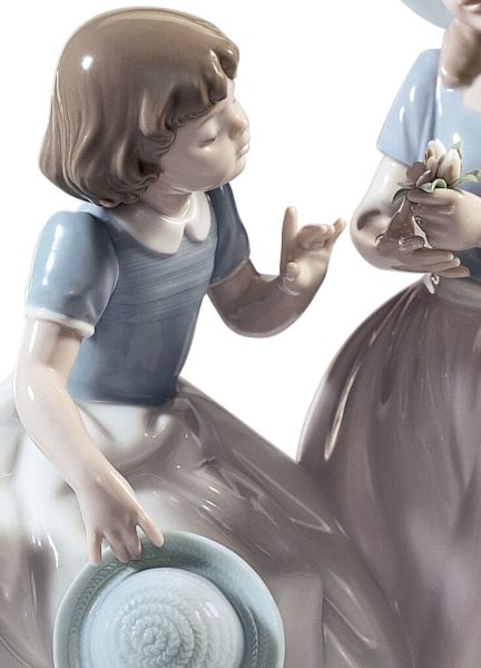 Lladro Girlfriends Porselen Figür 25 cm