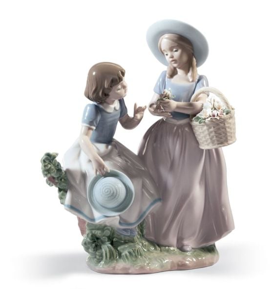 Lladro Girlfriends Porselen Figür 25 cm