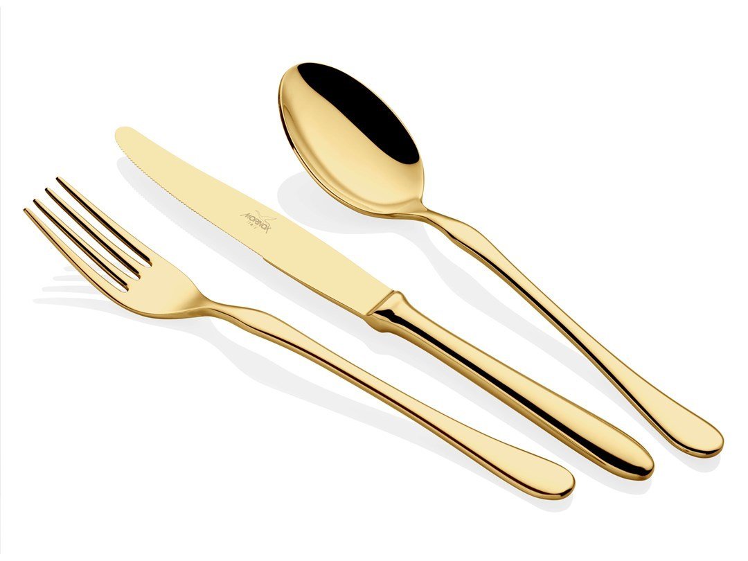 MORİ ELLA ORO ''87 PARÇA GOLD ÇATAL BIÇAK SETİ''