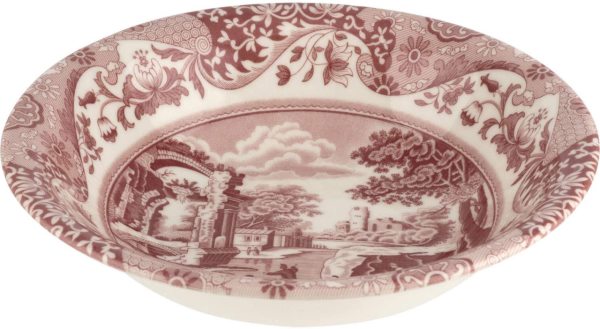 SPODE CRANBERRY ITALIAN ÇUKUR YEMEK TABAĞI 20CM