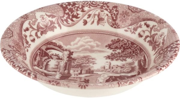 Spode Cranberry Italian Çukur Yemek Tabağı 20 cm