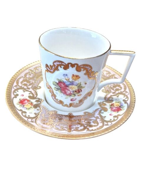 Riva Dossi Stempa Venezzia Pink 6 lı Fincan Seti