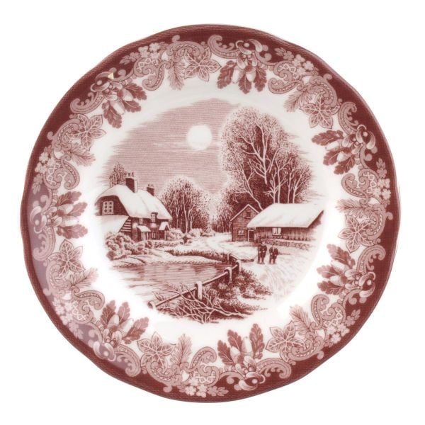 Spode Winter’s Scene Ekmek Tabağı 15 cm